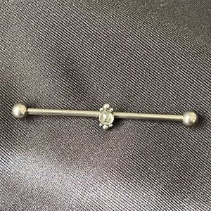 2/30$! Surgical steel 35mm industrial barbel